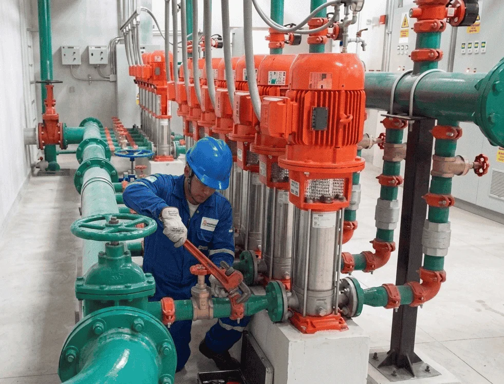 cambio de tuberia y repuestos